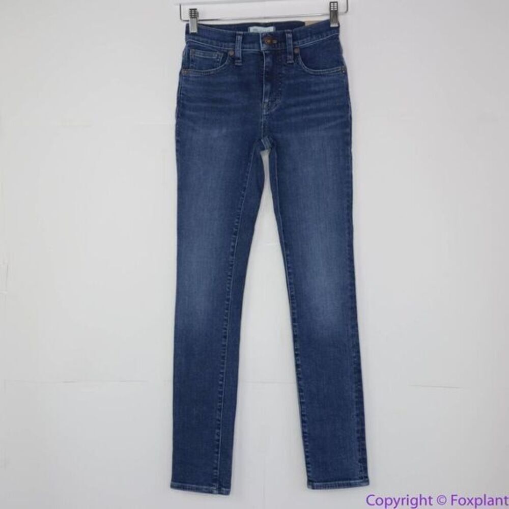 NEW Madewell 9" Mid-Rise Skinny Jeans‎ in Orland Wash: TENCEL™ Denim 23